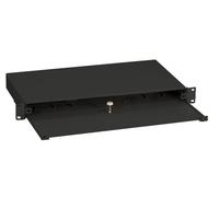 Oem Box Ottico Versione Scorrevole 1U Senza Pannello Frontale Nero
