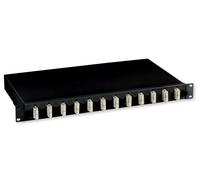 Oem Cassetto Ottico 19'' con 12 bussole SC Duplex Multimodale OM2 Nero