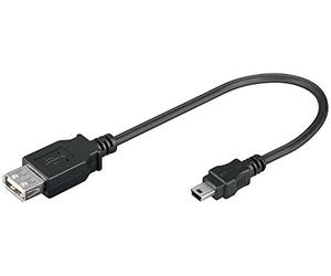 OEM CAVO ADATTATORE MINI USB B MASCHIO A A FEMMINA