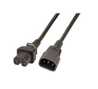 Oem Cavo Alimentazione C14 a C15, 2 mt nero