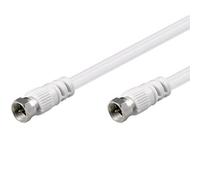 Oem Cavo Antenna Satellite F/F 20 mt bianco