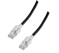 Oem Cavo di Rete Patch in Rame SFTP Cat. 6A Nero con Led Tracciamento 3 m