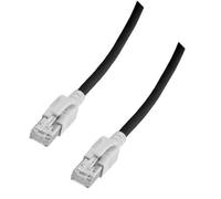 Oem Cavo di Rete Patch in Rame SFTP Cat. 6A Nero con Led Tracciamento 3 metri