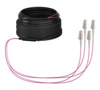 Oem Cavo Fibra Ottica Multimodale 4 Fibre OM4 Dca LC/LC 50/125 30 m