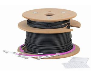 Oem Cavo Fibra Ottica Multimodale 4 Fibre OM4 Dca LC/LC 50/125 30 m