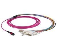 Oem Cavo Patch a 12 Fibre Multiconnessione MTP-F/LC OM4 2m