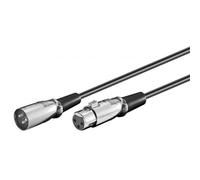 Oem Cavo prolunga XLR Cannon 2 mt. col. Nero