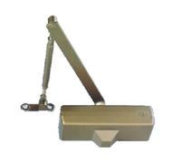 OEM Chiudiporta Aerodinamici Mab Serie 402, Oro, Metallo, A Vite, Per Porte Residenziali