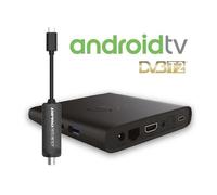 Oem Decoder Smart AndroidTV BoxQ Google 4K Dolby con Dongle DVBT2