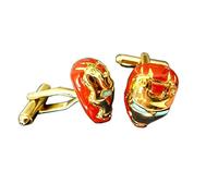 OEM Gemelli con maschera 3d Iron Man Robert Downey Jr Ironman Props (rosso)