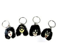 OEM Kiss Set di 4 portachiavi portachiavi Gene Simmons in metallo