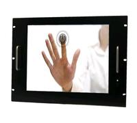 Oem Monitor LCD 17'' Touch Screen per Rack 19'' 8 Unità Nero