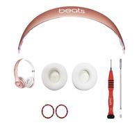 OEM Originale Beats By Dre Solo2 3 Ricambio Orecchio Pad Cuscino + Fascia Rosa
