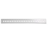 OEM SYSTEMS Pannello di distribuzione 24 bussole SC Simplex/LC Duplex 1U Grigio
