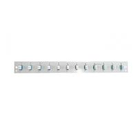 Oem Pannello Frontale per Cassetto Ottico 1U 12 LC Duplex OM3 Grigio