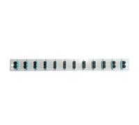 Oem Pannello Frontale per Cassetto Ottico 1U 12 SC Duplex/LC OM3 Nero