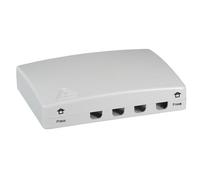 Oem Scatola di connessione indoor FTTH per 4 fibre, 4 adattatori, IP20