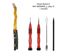 OEM Sony WH-1000XM3 Alimentazione Bottone Nastro WH 1000XM3_L_Key 11 +Tool Kit -
