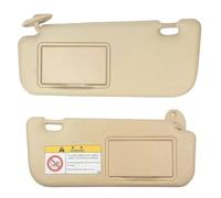 OEM Spec Sun Visor Panel con Specchio Vanity per Toyota Per Corolla E160 E170 2014 a 2017 Modelli di Veicoli (Grigio Destra)