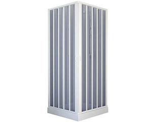 OEM SYSTEMS Box Doccia 2 Ante Scorrevoli MOD. Sky Apertura Angolare 80-60X80-60 cm H185 cm