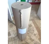 OEM SYSTEMS Cartone Ondulato per Imballaggio e Copertura Pavimenti H 100 Rotolo 20 mt Beige