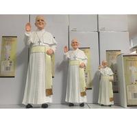 OEM SYSTEMS DUE ESSE STATUA PAPA FRANCESCO H. 20 CM MARRONE SCULPTURA