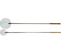 OEM SYSTEMS Pala Alluminio per Forno Pizza Tonda con Manico 170 cm e Pala : 18 cm