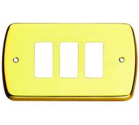 OEM SYSTEMS Placche Magic Ottone Posti 3