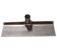 OEM SYSTEMS Raschiafango in Acciaio Zincato 400 mm Senza Manico