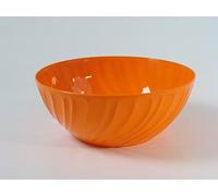 OEM SYSTEMS Scodella Ciotola Insalatiera in plastica diam 26 Cm, Argento, 26 VM