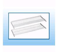 Mensola Colapiatti 76 cm Acciaio Rivestito Scolapiatti Scola Bicchieri Stoviglie