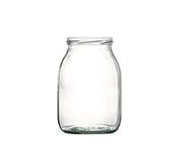 OEM SYSTEMS Vaso vasetto in vetro per alimenti Imbocco Ø 82 mm 1062cc/ml conf.12 pz