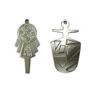 OEM Tardis KEY Scale 1: 1 Doctor Dr Who Props (Argento)