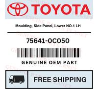 OEM Toyota Tundra 07-14 Modanatura, Laterale, Inferiore NO.1 LH - 75641-0C050