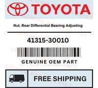 OEM Toyota Tundra 69-21 Dado, Posteriore Differenziale Cuscinetto Regolazione -