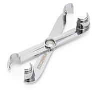 OEMTOOLS 24688 Transmission Line Disconnect Tool, Quickly Removes 3/8" and 1/2" Oil Cooler Lines, Step Design for Ford and Cadillac Vehicles, Durable Metal Construction