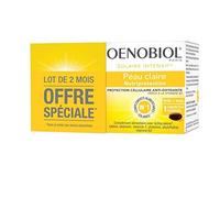 Oenobiol Solaire Intensif Peau Claire Lot de 2 Mois