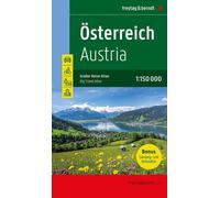 Österreich. Austria. Autoatlas 1:150.000, Großer Reise-Atlas mit Camping und Car