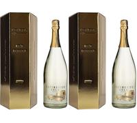 Österreich Gold - with 23 Karat Blattgold 9,5% Vol. 1,5l in Giftbox (Confezione da 2)