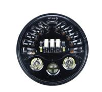 OESUP Fari Anteriori per Moto per BMW per R9T per R Nine T Faro LED Adattivo per R 9T 2014-2022 Faro Abbagliante Anabbagliante Lampada Proiettore da 7 Pollici Anteriore Faro(Adaptive Black)