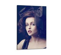 OESYSETCO Poster decorativo da parete con attrice Helena Bonham Carter, decorazione per la casa, poster decorativo su tela, stampa moderna, per camera da letto, per camera da letto, 50 x 75 cm