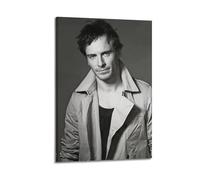 OESYSETCO Poster decorativo da parete su tela con personaggi famosi di Michael Fassbender, con personaggi famosi di protagonisti maschili e attori, poster decorativo moderno, per camera da letto, 20 x