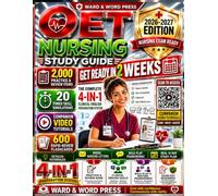 OET Nursing Study Guide 2026-2027: Get Ready in 2 Weeks with the Complete 4-in-1 Clinical English System: 2,000 Practice & Review Items, 20 Timed Skill Simulations, 20 Videos, 600 Flashcards
