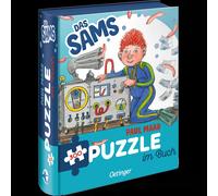 Oetinger, 300 pezzi puzzle da 8, Das Sam, puzzle nel libro, White Paul Maar