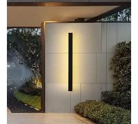 OEUBEQ Lampada da Parete a LED dimmerabile, per Esterni/Interni, IP65, Impermeabile, 3000K-6500K, Moderna, per Esterni, con Striscia Lunga, per Cucina, Isola, Studio, Lettura, Camera da l