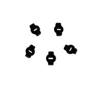 Oeudire Ammortizzatore in gomma for giunto cardanico di ricambio for Neo Gimbal Gomme di assorbimento Ammortizzatore di vibrazioni Neo Gimbal Accessori for droni Nero (5 pezzi)