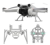 Oeudire Carrello di atterraggio 4K 2SE - for Mavic 2 SE 2 Se 4K Accessori for droni Kit di estensione pieghevole Carrello di atterraggio a sgancio rapido Gambe(Mini 3/3 Pro Landing Gear)