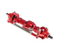 Oeudire For B16 B36 FAYEE JJRC e altri accessori for auto RC a sei ruote motrici in scala 1/16, gruppi di assali anteriori, centrali e posteriori in metallo(Red the front axle)