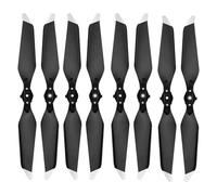 Oeudire for Mavic Pro Platinum - 4 paia di pale di ricambio, silenziose, a sgancio rapido, punte argentate(Silver)