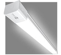 öuesen Tubo Neon Led 120 cm Luce Bianca Fredda, Plafoniera LED Garage 36W 3600LM, illuminazione led soffitto IP44 impermeabile per Garage Officina Ufficio Bagno Seminterrato Giardino Magazzino 5000K
